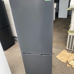 NO80❗️ 福岡市内配送無料　2021年式 冷蔵庫 グレー IRSE-16A-HA [幅47.4cm /162L /2ドア /右開きタイプ]