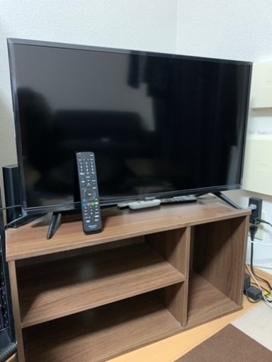 ※受け渡し予定者決定※【5/23まで出品予定】Hisense テレビ+テレビ台