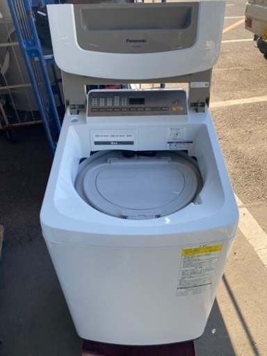 NO 90❗️ 福岡市内配送設置無料 NA-FD80H5-N 縦型洗濯乾燥機  