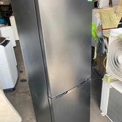 NO67❗️ 福岡市内配送無料　2019年式 アイリスオーヤマ 冷蔵庫 162L 家庭用 幅47.4cm 冷凍室62L 右開き ブラック IRSE-16A-B スリム 省エネ 節電 大容量 静音設計 東京ゼロエミポイント