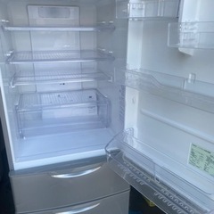 NO64❗️ 福岡市内配送無料 AQUA アクア AQR-361C（S） [冷蔵庫（355L・右開き）ブライトシルバー]