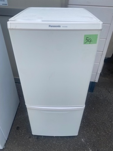NO54❗️福岡市内配送無料　2019年式 パナソニック 冷蔵庫 2ドア 138L マットバニラホワイト NR-B14BW-W