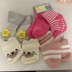 【お値下げ】子供服 ベビー用品 赤ちゃん用靴下5足
