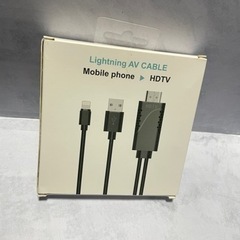 iPhone用　Lightning AV CABLE
