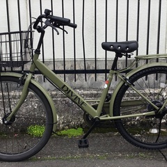 ＜整備済・美品車＞DIVINE/ディバイン・26インチ・LEDオートライト・太タイヤ・後輪タイヤ新品・目立つキズも無く清掃済みでピカピカです