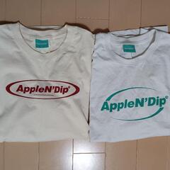 AppleNDip Tシャツ 2枚セット フリーサイズ 中古 韓国