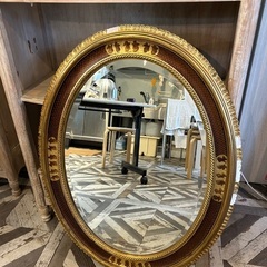 イタリア製アンティーク鏡