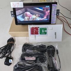 317 完　ダイハツ純正ナビ　NMZK-W62 フルセグ　カーナビ　ケンウッド