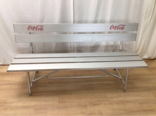 SD178【アルミベンチ】Coca Cola 150cm