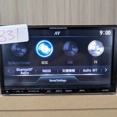331 完　ダイヤトーンサウンドナビ　NR-MZ80 Bluetoothミツビシ