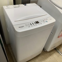 2020年製　ハイセンス　4.5K 全自動洗濯機　HW-E4503