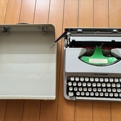  アンティーク TOHO H1000 英文タイプライター 昭和レトロ