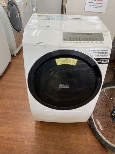 高年式!!　ドラム式洗濯機　No.13140　洗濯容量10kg　乾燥6kg　2020年製　日立　BD-SG100FL　【リサイクルショップどりーむ天保山店】