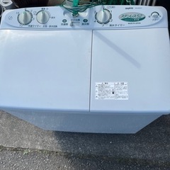 サンヨー二槽式電気洗濯機　二層式洗濯機5.2kg