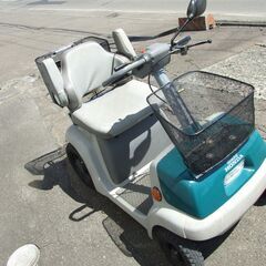【紋別市発】シニアカー　電動４輪カート　セニアカー　ホンダ　HONDA　ML100　電動四輪車いす　「身体障害者用車いす」家庭用100V電源　中古動品　