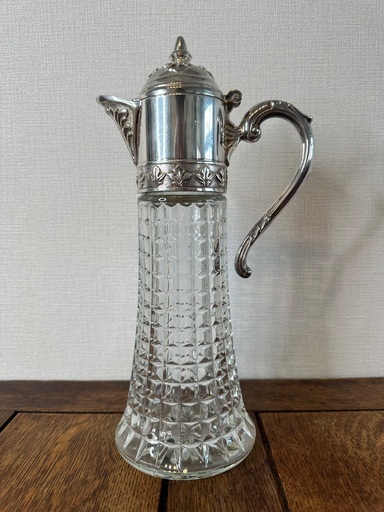 イタリア　アンティーク　Jug Decanter　シルバープレート