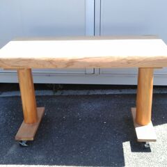 △ C 木製テーブル/ワーキングテーブル・作業台・DIY・...