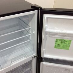（10/16受渡済）JT8798【IRISOHYAMA/アイリスオーヤマ 2ドア冷蔵庫】2022年製 IRSD-14A-B 家電 キッチン 冷蔵冷凍庫 右開き 142L