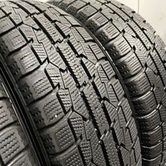 【TOYO GARIT GIZ 155/60R14】スタッドレス【ダイハツ 純正ホイール 14インチ 4.5J4HPCD100+45】19年製 バリ溝 タント ムーヴ等　(MTN360)クレジットカード QRコード決済可能