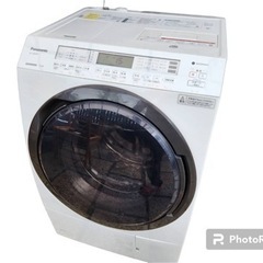 【2021年製】Panasonicドラム式洗濯機 11kg 右開...
