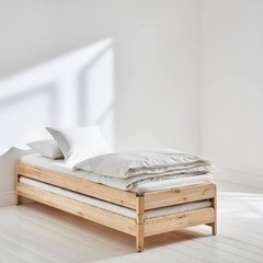 ウトーケル　IKEA セミシングルベッド2個セット