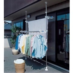 【交渉中】生活雑貨 洗濯用品 物干し竿、ロープ