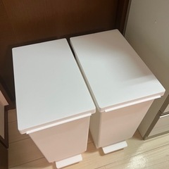 【決】ニトリ ペダル式ゴミ箱2個