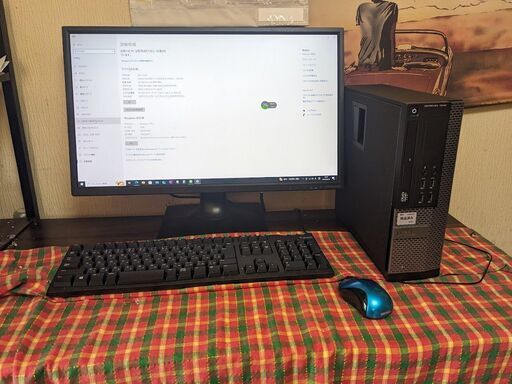 DELL デスクトップPC 7010/MS Office 2019/Win 10/Core i7-3770/HDMI/WIFI/Zeroセキュリティーソフト/DVD/メモリ:16GB/ SSD 512GB中古美品