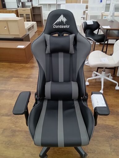 ★ジモティ割あり★  ゲーミングチェア ブラック H×D×W クリーニング済み MT1284