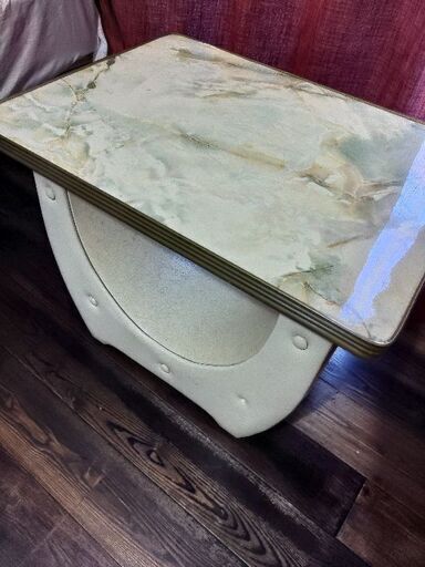 キツツキ / 飛騨 /サイドテーブル / 旧HSKロゴ / vintage【F0050