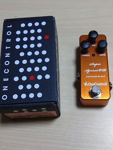 One Control Super Apricot OD　ギター　オーバードライブ