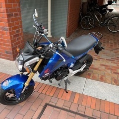 【HONDA MSX125】　好調　小型ミッション　グロムGROM 大人カスタムの画像