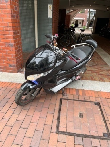 【HONDA PCX125】  フルカスタム　タイヤ前後バリ山　好調　人気