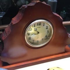 シチズン　木製　置時計