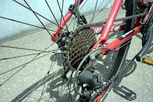 ☆クロスバイク FORTERA CIELO 21段変速 700×28C 赤 フォルテラ シエロ