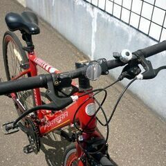 ☆クロスバイク FORTERA CIELO 21段変速 700×28C 赤 フォルテラ シエロ