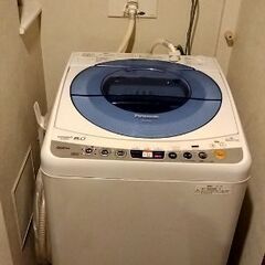 【無料】Panasonic洗濯機 6kg eco-wash 20...