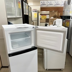 【超美品‼️】ハイセンス 2021年製 120Lノンフロン冷凍冷蔵庫 ホワイト♪