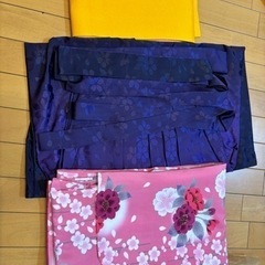 袴　卒業式　ピンク　紫
