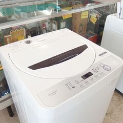 ☆SHARP シャープ 5.5kg 洗濯機 ES-GE5B 2017年製 分解洗浄済み 【公式 
