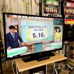 【超美品‼️】シャープ 2018年製 40V型ハイビジョン液晶テレビ アクオス 外付けHDD対応