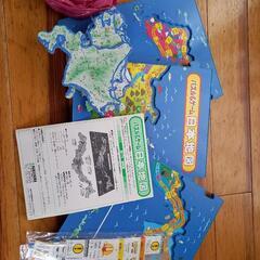 日本地図パズル　 知育玩具