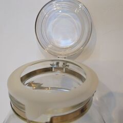無印良品　ソーダガラス保存瓶（4L）
