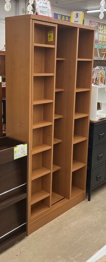 大丸木工 スライド書棚 本棚 ラック No.1051● ※現金、クレジット、スマホ決済対応※