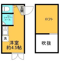 【🦍入居費用13万円🦍】西武新宿線 中井 徒歩5分