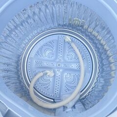 NO59❗️ 北九州市配送設置可能 シャープ 全自動洗濯機 穴なし槽 5.5Kgタイプ グレー ES-GE55R-H