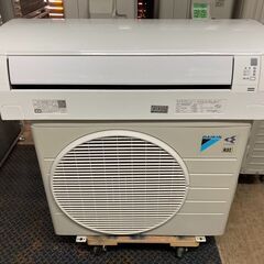 K05309　中古エアコン ダイキン 2017年製 主に6畳用 冷房能力 2.2KW / 暖房能力 2.2KW