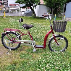介護予防に! シニア向け超低床フレーム自転車 サギサカ Cogelu こげー