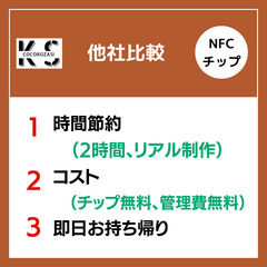 サイトはあるけど、デジタル名刺が無い方に、２時間のデジタル名刺制作！NFCチップサービス - 東大阪市