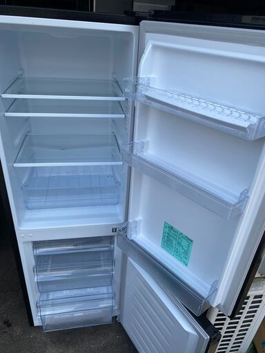 NO65❗️ 配送無料 2022年式 ハイセンス 冷蔵庫 幅49cm 175L ブラック